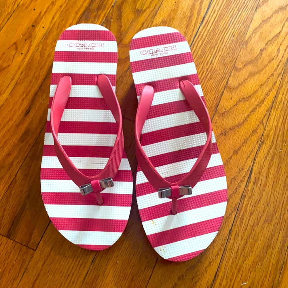 Free with 100 purchase- coach slippers